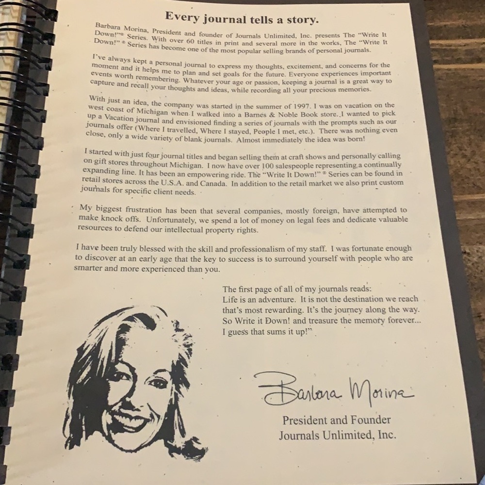 Write it down journal Adventures Road trip journal spiral-bound new w/o tags - Picture 10 of 13